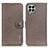 Custodia Portafoglio In Pelle Cover con Supporto K02Z per Samsung Galaxy M33 5G Grigio