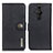 Custodia Portafoglio In Pelle Cover con Supporto K02Z per Sony Xperia PRO-I Nero