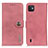 Custodia Portafoglio In Pelle Cover con Supporto K02Z per Wiko Y82 Rosa