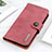 Custodia Portafoglio In Pelle Cover con Supporto K02Z per Xiaomi Redmi Note 10 Pro 4G Rosa