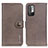 Custodia Portafoglio In Pelle Cover con Supporto K02Z per Xiaomi Redmi Note 11 SE 5G Grigio