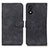 Custodia Portafoglio In Pelle Cover con Supporto K03Z per Huawei Honor X5 Nero