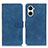 Custodia Portafoglio In Pelle Cover con Supporto K03Z per Huawei Nova 10 SE Blu