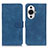 Custodia Portafoglio In Pelle Cover con Supporto K03Z per Huawei Nova 11 Blu