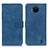 Custodia Portafoglio In Pelle Cover con Supporto K03Z per Nokia C20 Plus Blu