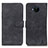 Custodia Portafoglio In Pelle Cover con Supporto K03Z per Nokia C20 Plus Nero