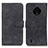 Custodia Portafoglio In Pelle Cover con Supporto K03Z per Nokia C200 Nero