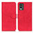 Custodia Portafoglio In Pelle Cover con Supporto K03Z per Nokia C210 Rosso