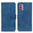 Custodia Portafoglio In Pelle Cover con Supporto K03Z per Nokia G310 5G Blu