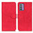 Custodia Portafoglio In Pelle Cover con Supporto K03Z per Nokia G310 5G Rosso