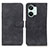 Custodia Portafoglio In Pelle Cover con Supporto K03Z per OnePlus Nord 3 5G Nero