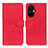 Custodia Portafoglio In Pelle Cover con Supporto K03Z per OnePlus Nord N30 5G Rosso