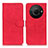 Custodia Portafoglio In Pelle Cover con Supporto K03Z per Sharp Aquos R8 Pro Rosso