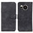 Custodia Portafoglio In Pelle Cover con Supporto K03Z per Sharp Aquos Sense7 Plus Nero