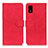 Custodia Portafoglio In Pelle Cover con Supporto K03Z per Sharp Aquos wish Rosso