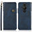 Custodia Portafoglio In Pelle Cover con Supporto K03Z per Sony Xperia PRO-I Blu