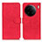 Custodia Portafoglio In Pelle Cover con Supporto K03Z per Vivo X90 Pro+ Plus 5G Rosso