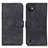 Custodia Portafoglio In Pelle Cover con Supporto K03Z per Wiko Y82 Nero