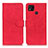 Custodia Portafoglio In Pelle Cover con Supporto K03Z per Xiaomi POCO C3 Rosso