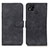 Custodia Portafoglio In Pelle Cover con Supporto K03Z per Xiaomi Redmi 9 Activ Nero