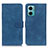 Custodia Portafoglio In Pelle Cover con Supporto K03Z per Xiaomi Redmi Note 11E 5G Blu