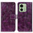 Custodia Portafoglio In Pelle Cover con Supporto K04Z per Motorola Moto Edge (2023) 5G Viola