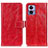 Custodia Portafoglio In Pelle Cover con Supporto K04Z per Motorola Moto Edge 30 Lite 5G Rosso