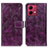 Custodia Portafoglio In Pelle Cover con Supporto K04Z per Motorola Moto G84 5G Viola