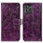 Custodia Portafoglio In Pelle Cover con Supporto K04Z per Motorola ThinkPhone 5G Viola