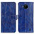 Custodia Portafoglio In Pelle Cover con Supporto K04Z per Nokia C20 Plus Blu