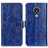 Custodia Portafoglio In Pelle Cover con Supporto K04Z per Nokia C21 Blu