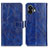 Custodia Portafoglio In Pelle Cover con Supporto K04Z per Nothing Phone 2 Blu