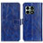 Custodia Portafoglio In Pelle Cover con Supporto K04Z per OnePlus 10 Pro 5G Blu