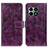 Custodia Portafoglio In Pelle Cover con Supporto K04Z per OnePlus 10 Pro 5G Viola