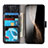 Custodia Portafoglio In Pelle Cover con Supporto K04Z per OnePlus Ace 2 5G