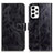 Custodia Portafoglio In Pelle Cover con Supporto K04Z per Samsung Galaxy A23 5G Nero