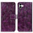 Custodia Portafoglio In Pelle Cover con Supporto K04Z per Samsung Galaxy F04 Viola