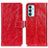 Custodia Portafoglio In Pelle Cover con Supporto K04Z per Samsung Galaxy F13 4G Rosso