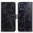 Custodia Portafoglio In Pelle Cover con Supporto K04Z per Samsung Galaxy M53 5G Nero