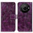 Custodia Portafoglio In Pelle Cover con Supporto K04Z per Sharp Aquos R8 Pro Viola