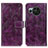 Custodia Portafoglio In Pelle Cover con Supporto K04Z per Sharp Aquos R8 Viola