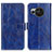 Custodia Portafoglio In Pelle Cover con Supporto K04Z per Sharp Aquos R8s Blu