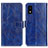 Custodia Portafoglio In Pelle Cover con Supporto K04Z per Sharp Aquos wish3 Blu