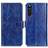 Custodia Portafoglio In Pelle Cover con Supporto K04Z per Sony Xperia 10 III Lite Blu