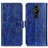 Custodia Portafoglio In Pelle Cover con Supporto K04Z per Sony Xperia PRO-I Blu