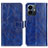 Custodia Portafoglio In Pelle Cover con Supporto K04Z per Vivo Y77e 5G Blu