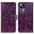 Custodia Portafoglio In Pelle Cover con Supporto K04Z per Xiaomi Mi 12T 5G Viola