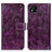 Custodia Portafoglio In Pelle Cover con Supporto K04Z per Xiaomi POCO C31 Viola