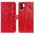 Custodia Portafoglio In Pelle Cover con Supporto K04Z per Xiaomi Poco C51 Rosso