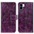 Custodia Portafoglio In Pelle Cover con Supporto K04Z per Xiaomi Poco C51 Viola